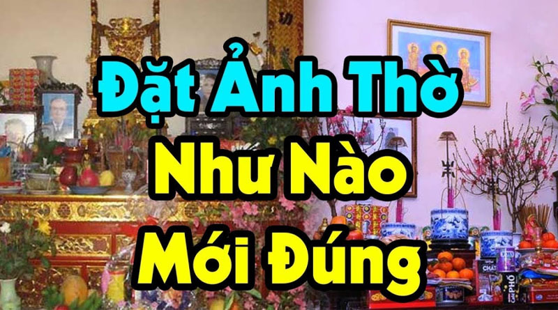 L.àm trầy trật vẫn nghèo, con cháu khó khăn chồng chất xem ngay ảnh thờ có phạm 5 đại kỵ sau kh.ông