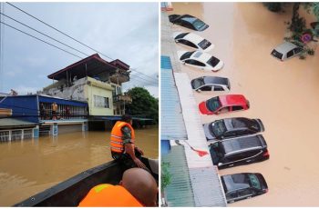 Cảnh tượng lũ ngập tới mái nhà ở Thái Nguyên, người dân kêu cứu